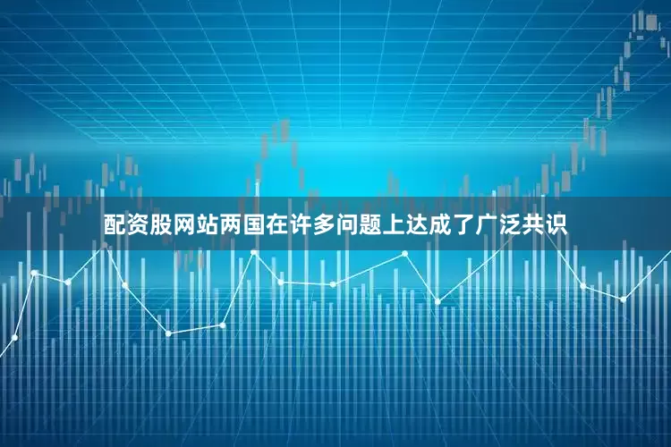 配资股网站两国在许多问题上达成了广泛共识